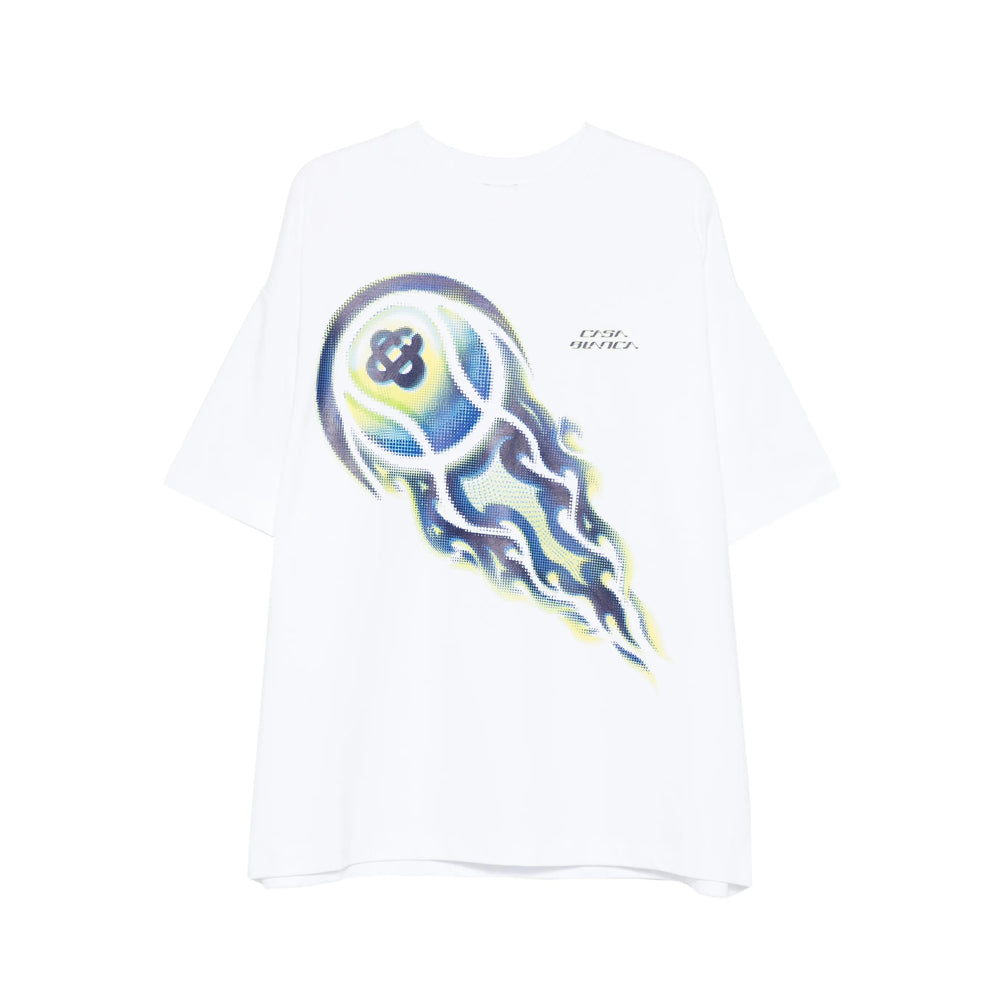 Casablanca White T-Shirts & Vests - T-Shirts Men