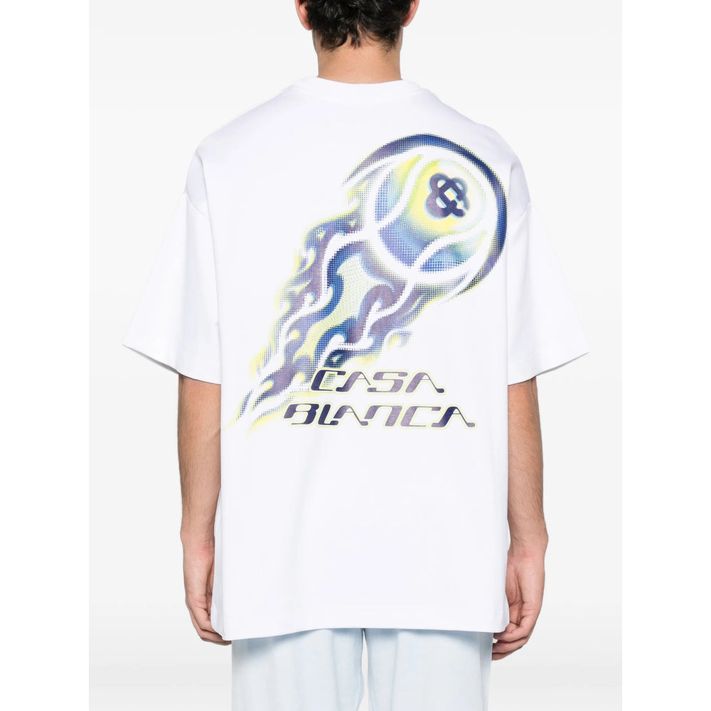 Casablanca White T-Shirts & Vests - T-Shirts Men