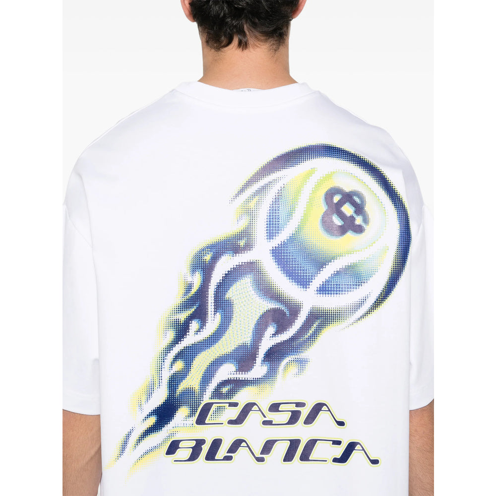 Casablanca White T-Shirts & Vests - T-Shirts Men