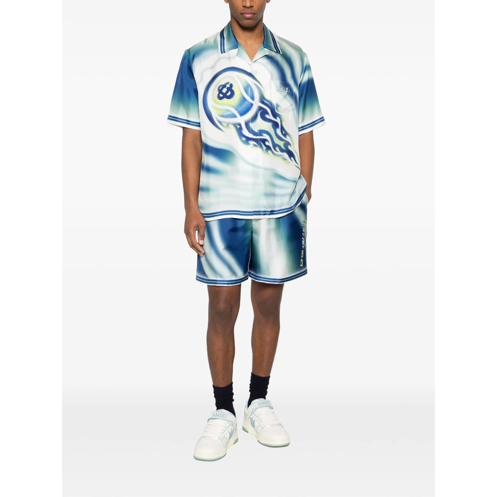 Casablanca Blue Shirts Men CASABLANCA