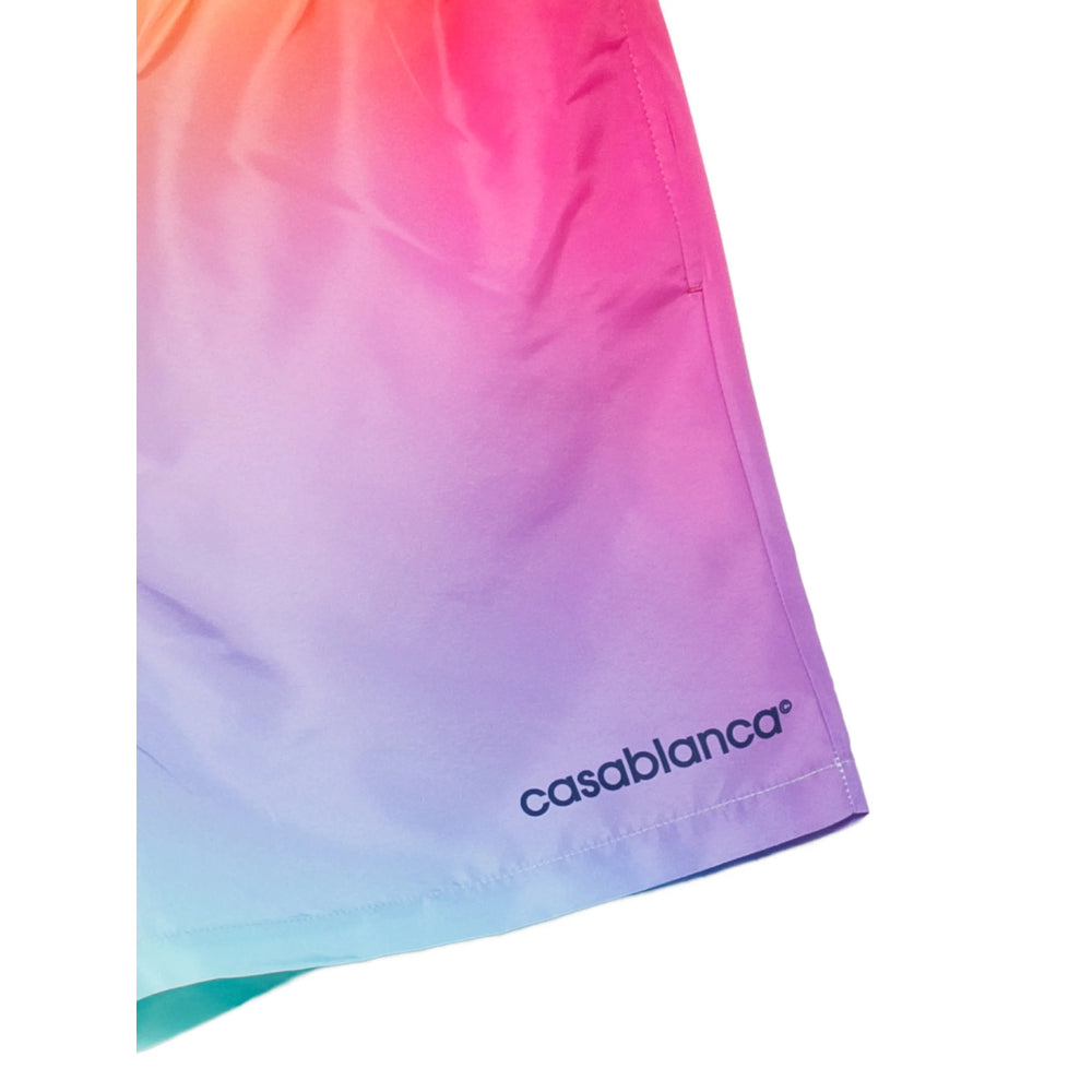 Casablanca Blue Beachwear - Swim Shorts Men CASABLANCA