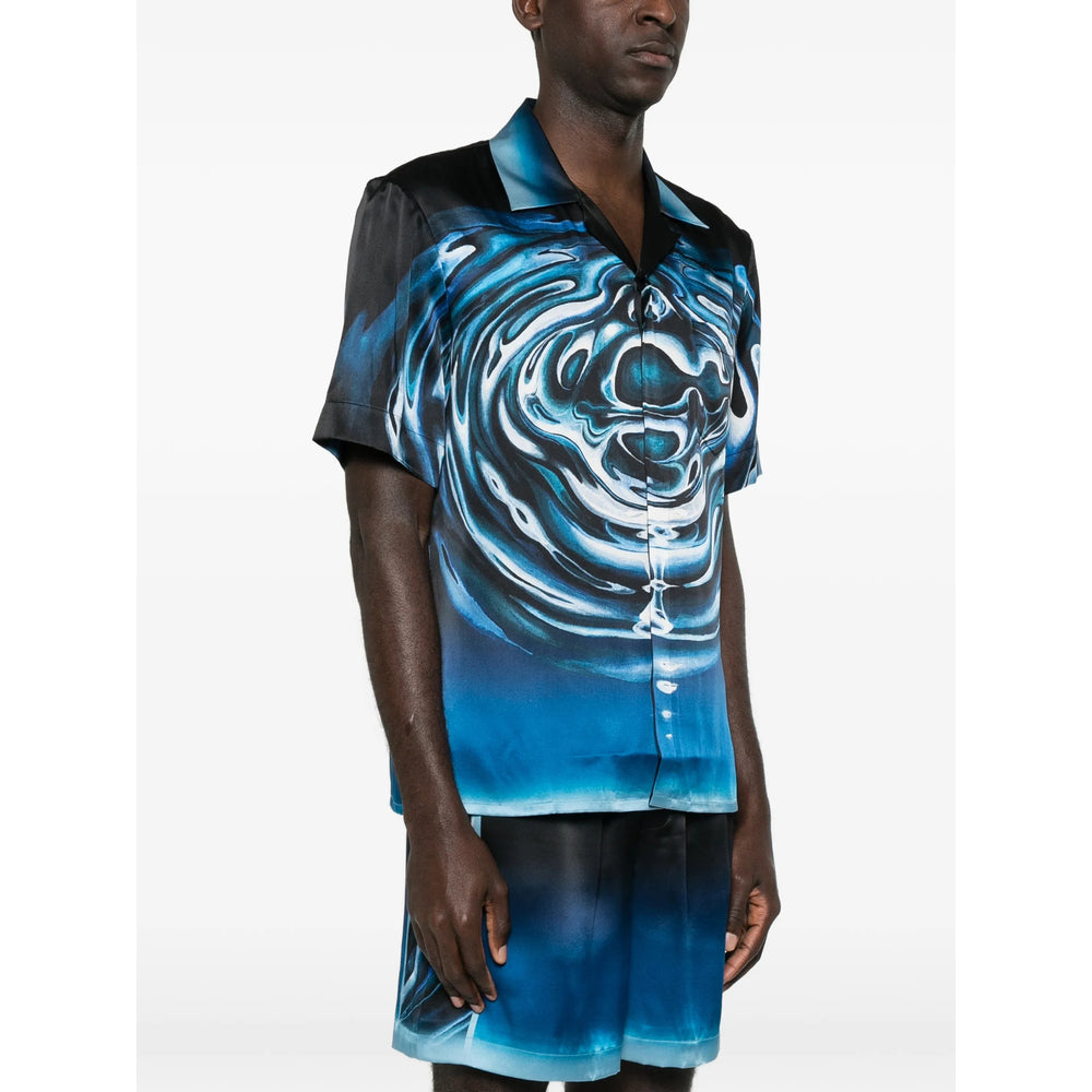 Casablanca Blue Shirts Men CASABLANCA