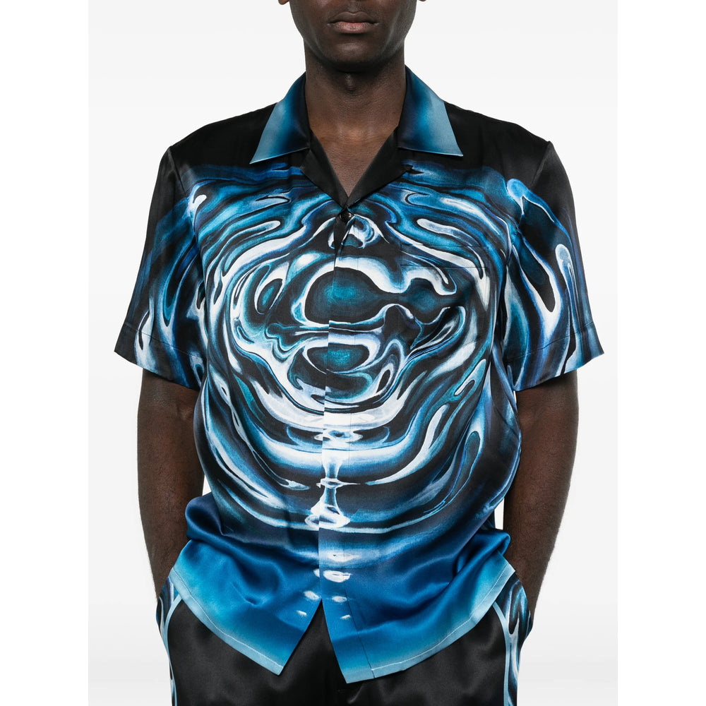 Casablanca Blue Shirts Men CASABLANCA