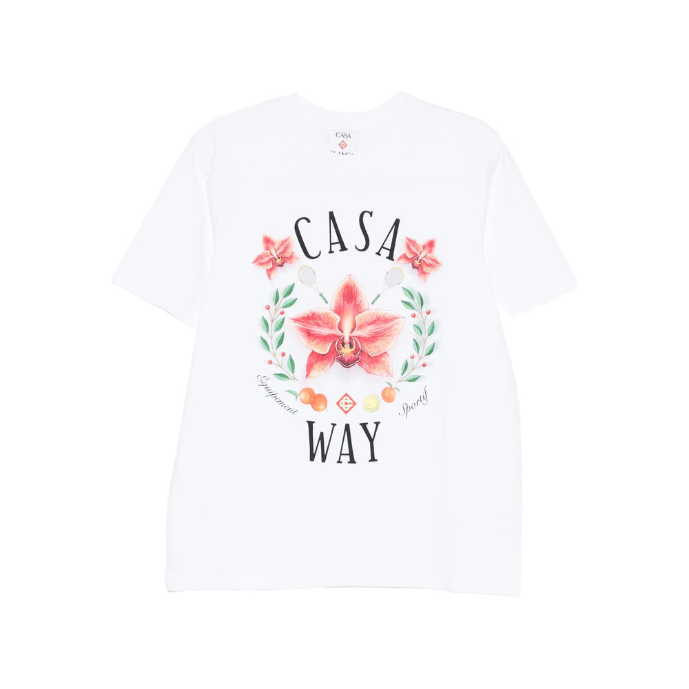 Casablanca White T-Shirts & Vests - T-Shirts Men CASABLANCA