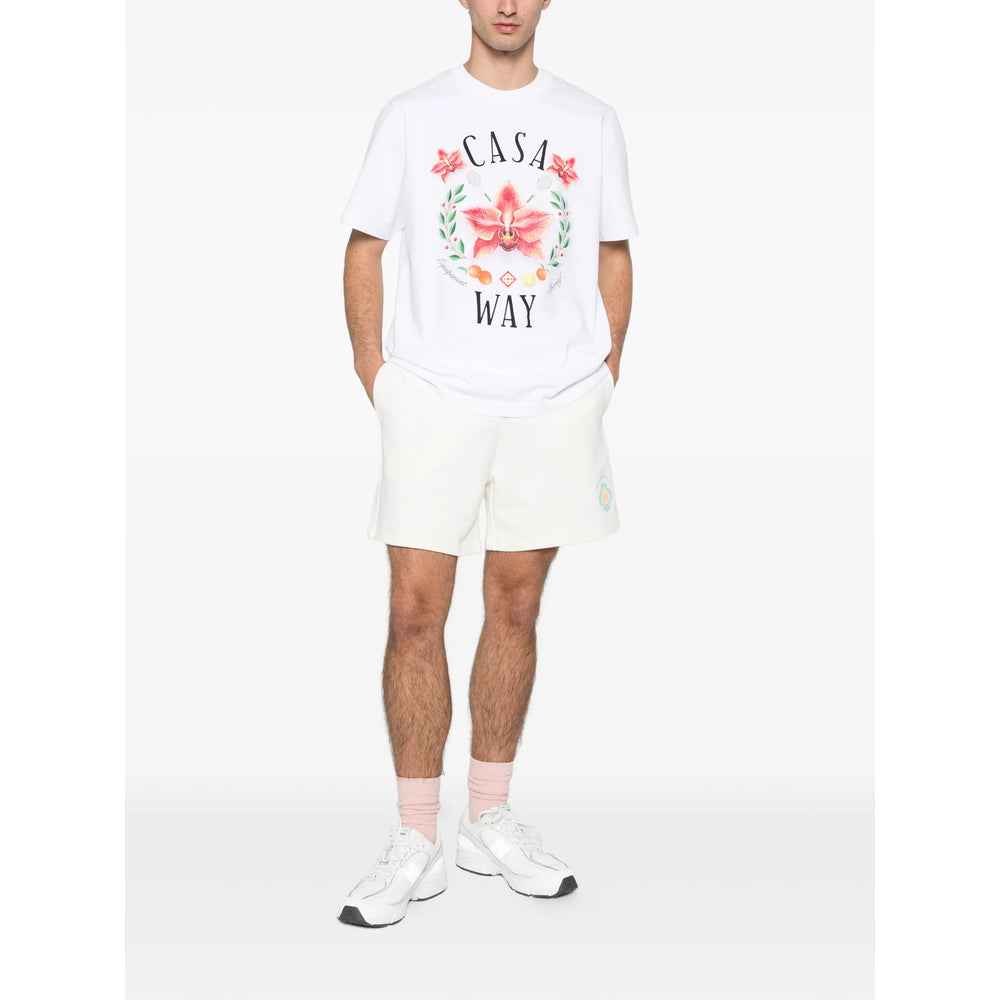 Casablanca White T-Shirts & Vests - T-Shirts Men CASABLANCA