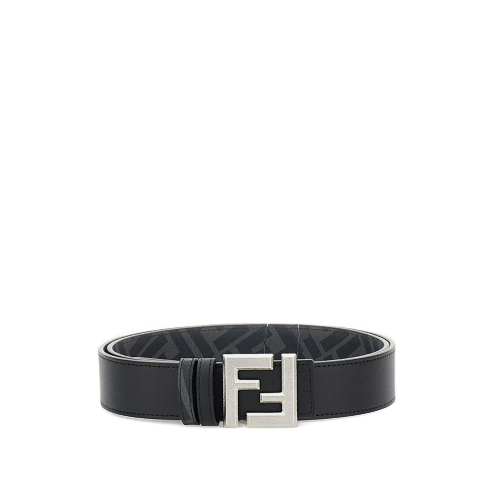 Fendi Black Belts Men FENDI