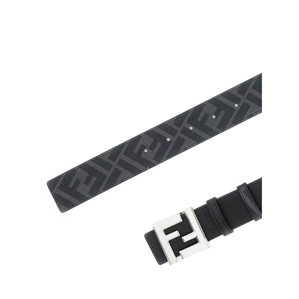 Fendi Black Belts Men FENDI