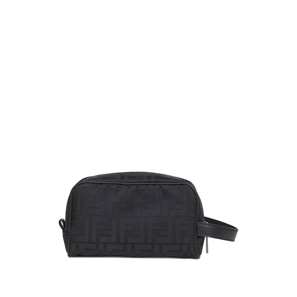 Fendi Black Wash Bags Men FENDI