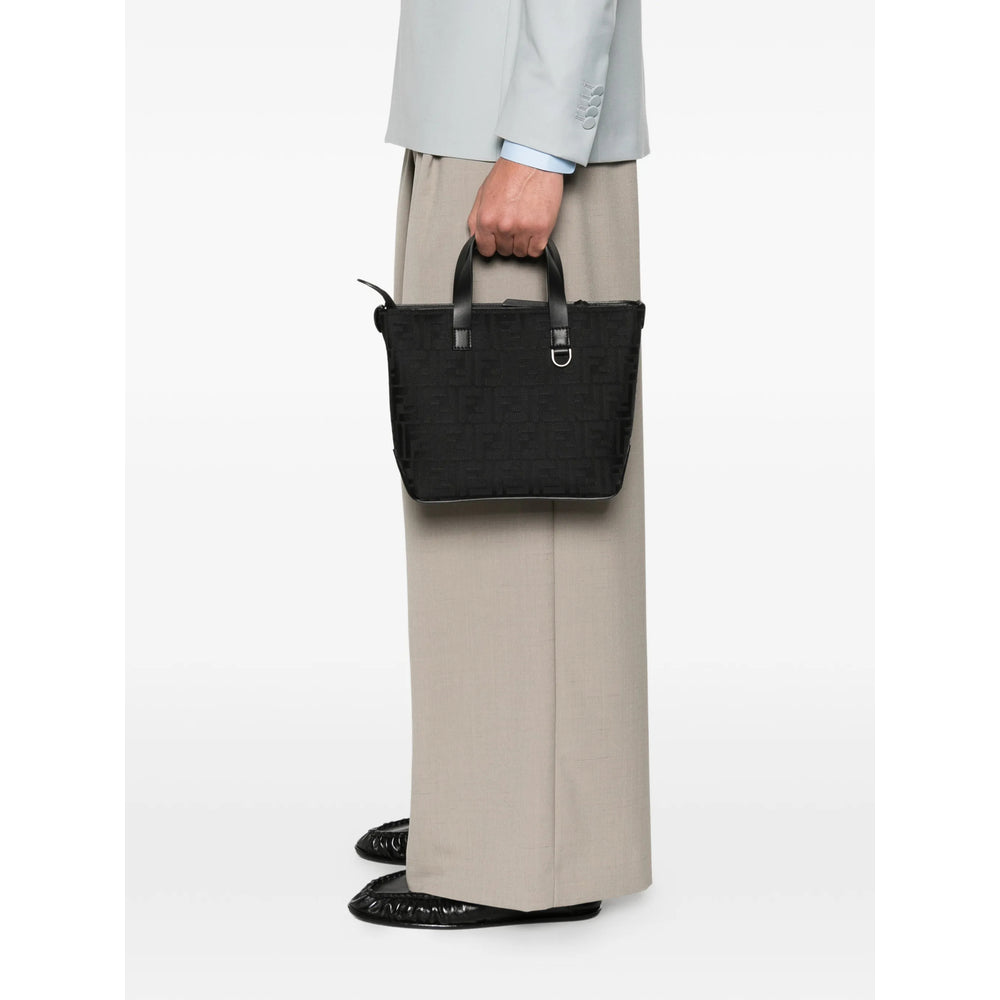 Fendi Black Shoulder Bags Men FENDI