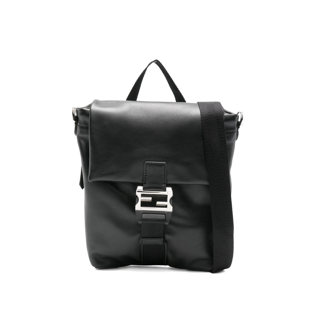 Fendi Black Shoulder Bags Men FENDI