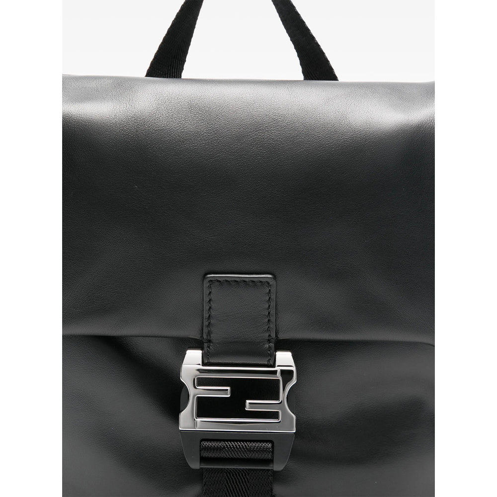 Fendi Black Shoulder Bags Men FENDI