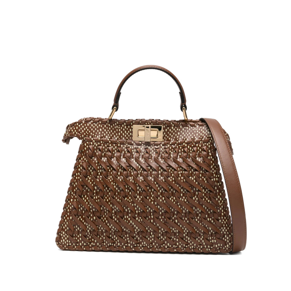 Fendi Brown Tote Bags Women FENDI