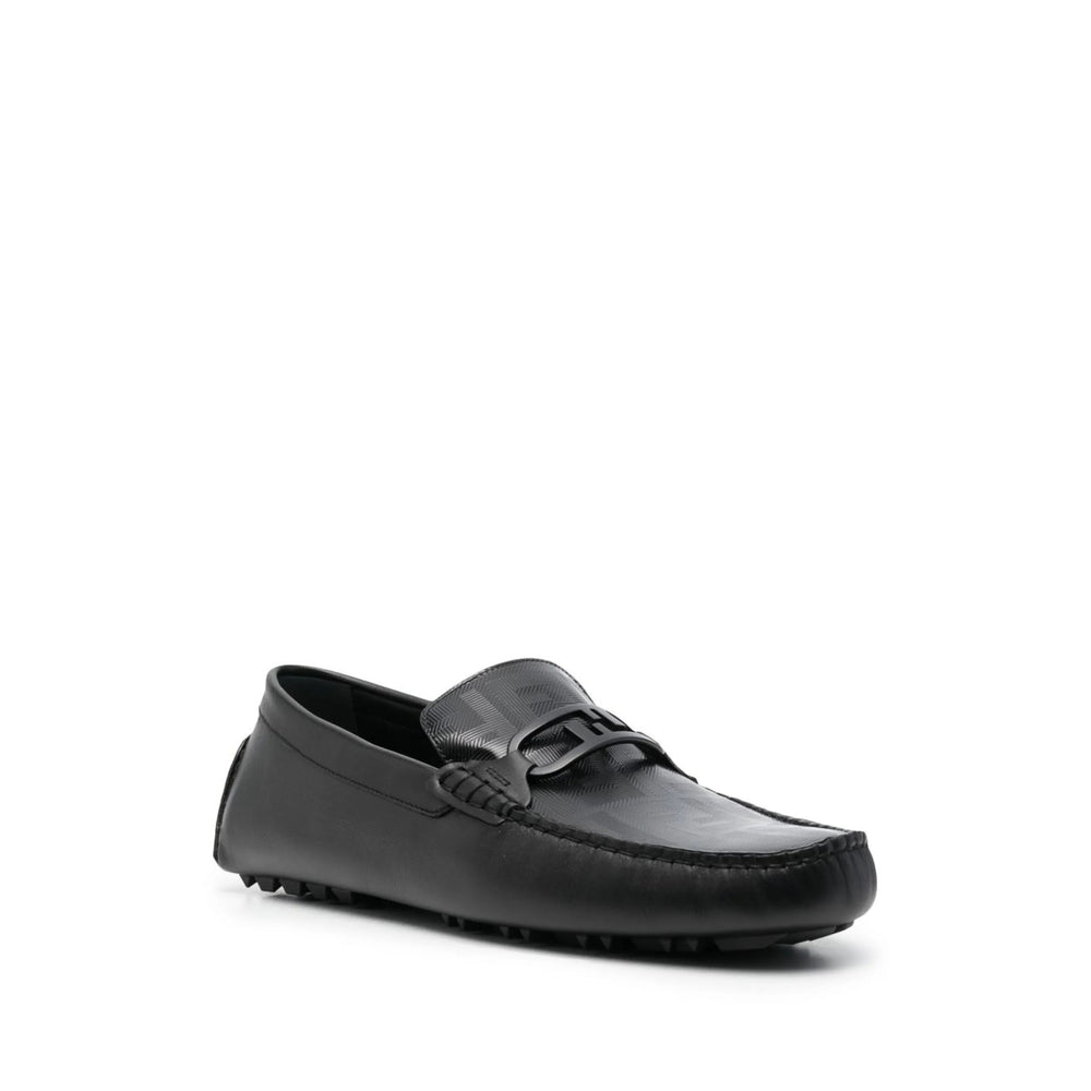 Fendi Black Loafers Men FENDI