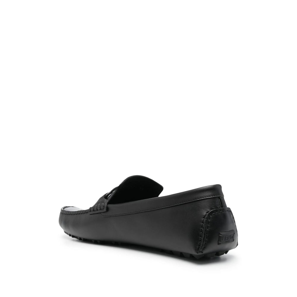 Fendi Black Loafers Men FENDI