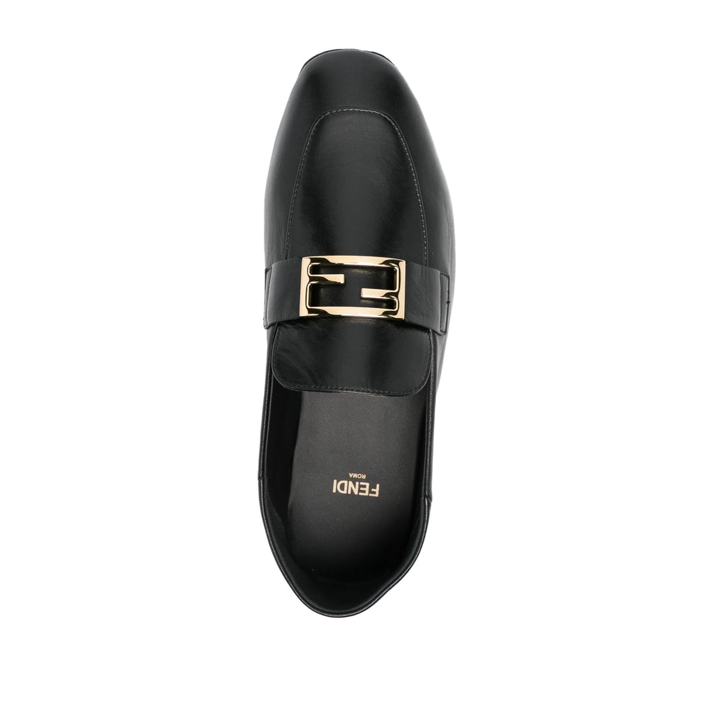Fendi Black Loafers Women FENDI