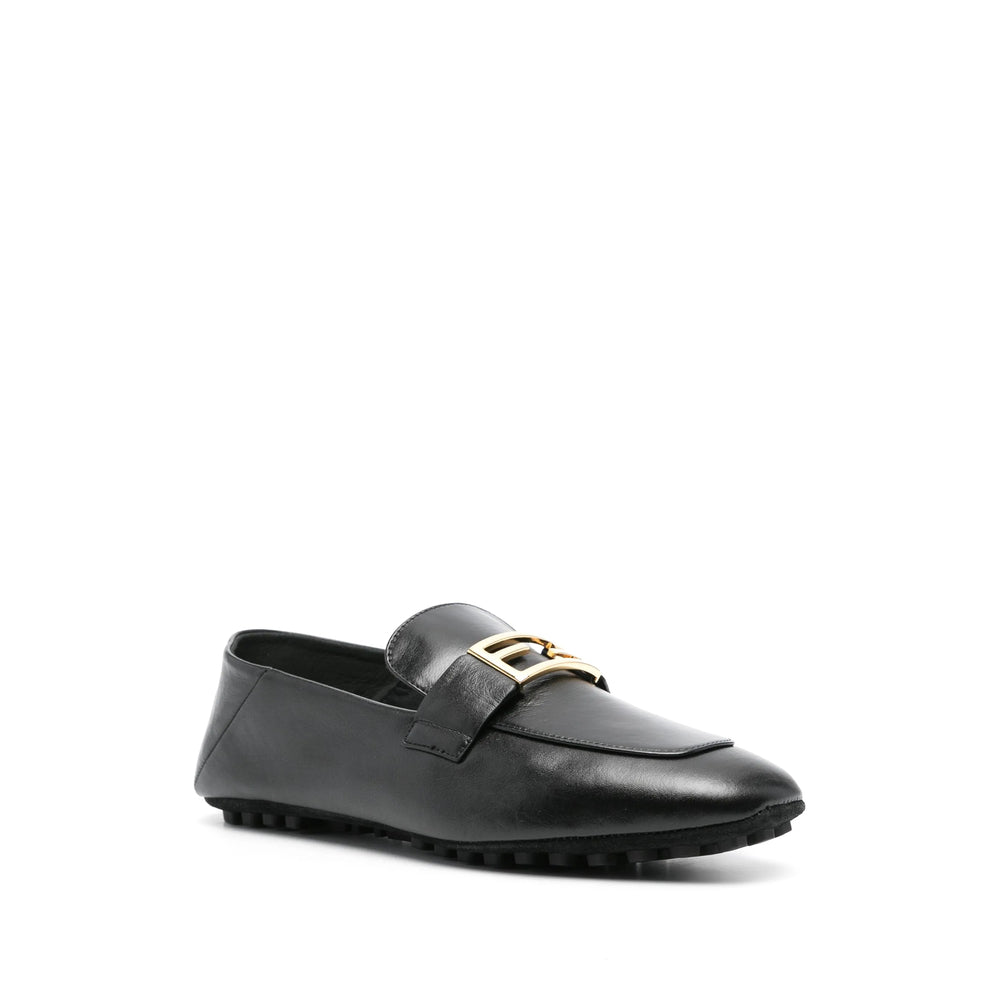 Fendi Black Loafers Women FENDI