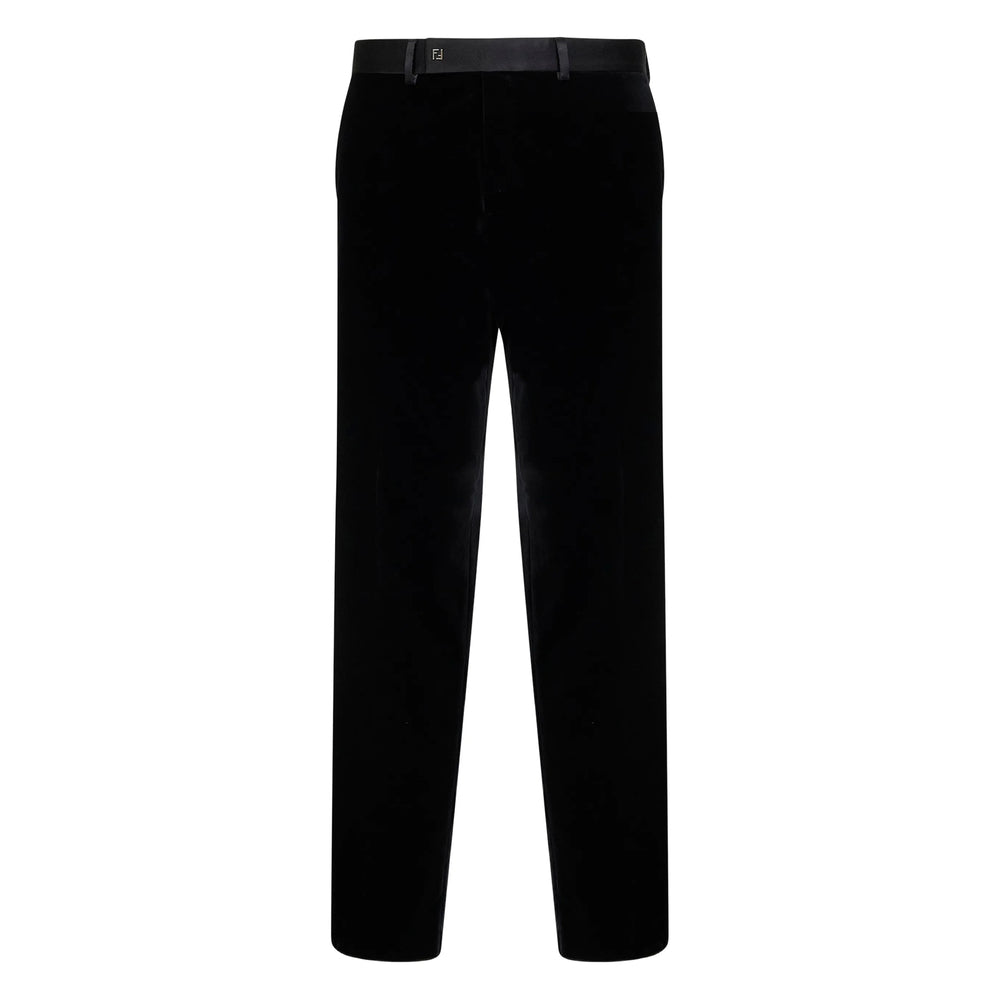 Fendi Black Trousers - Tailored Trousers Men FENDI