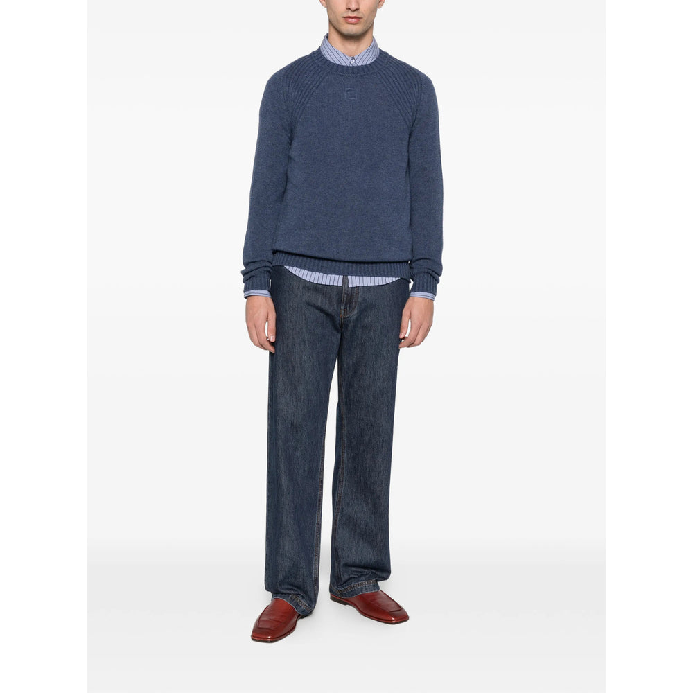 Fendi Blue Denim Men FENDI