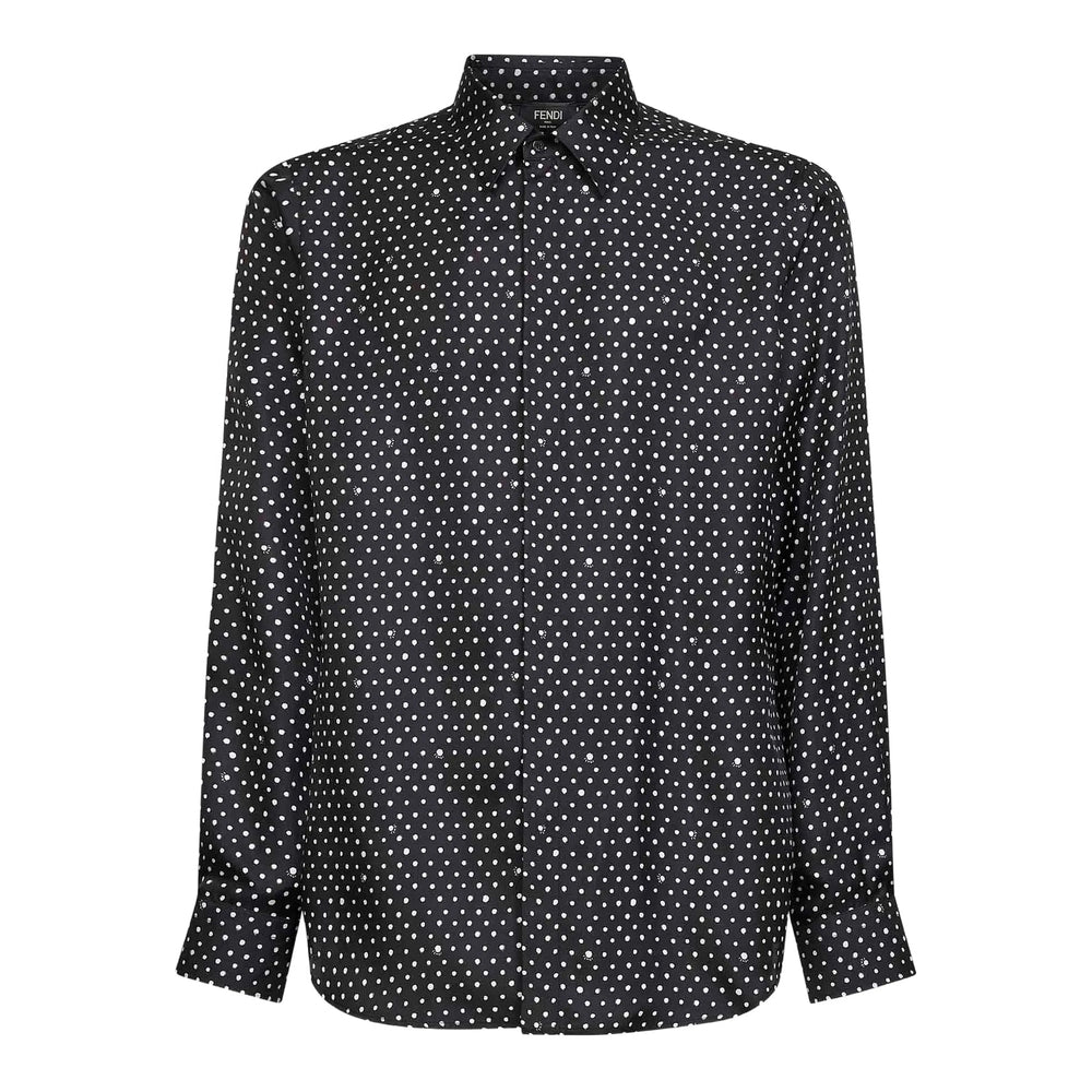 Fendi Black Shirts Men FENDI
