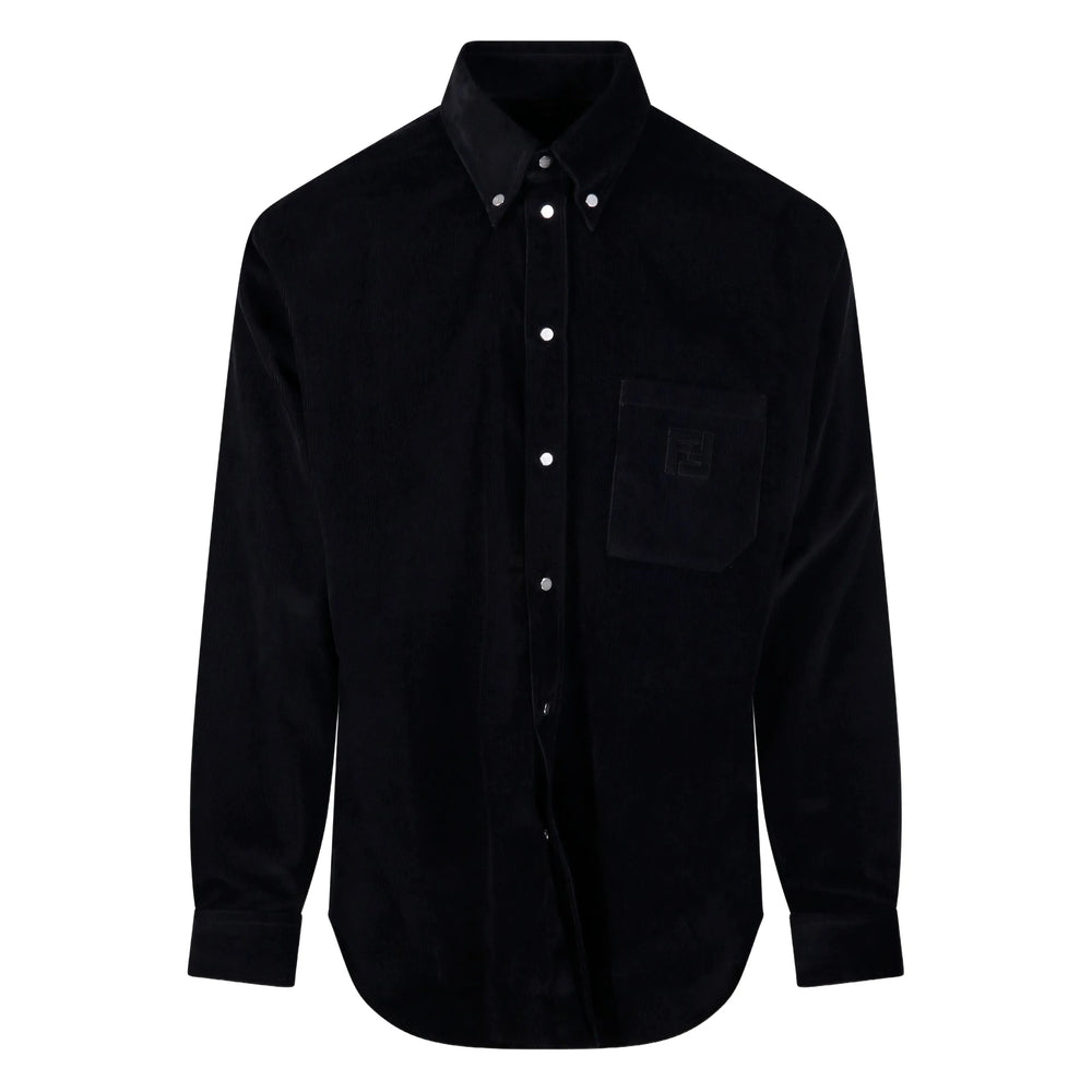 Fendi Black Shirts Men FENDI