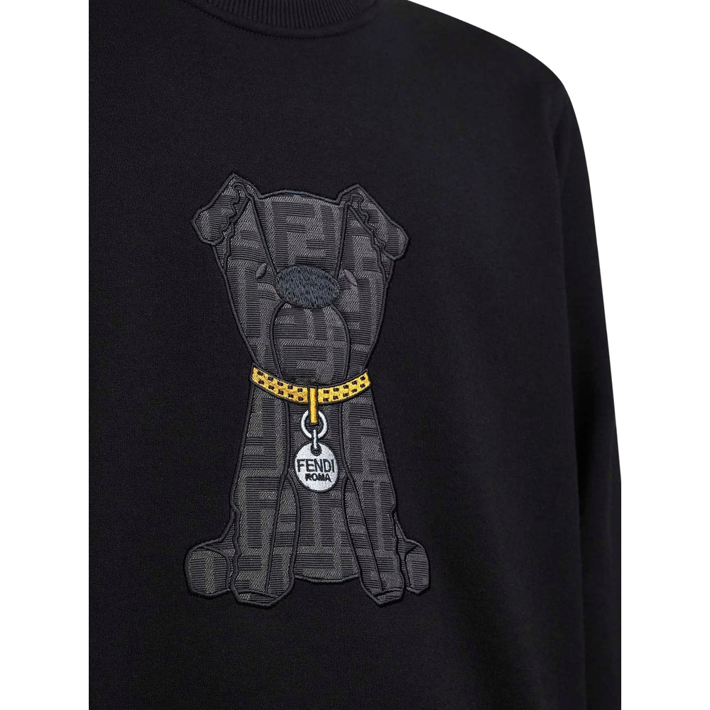 Fendi Black Sweaters & Knitwear - Sweatshirts Men