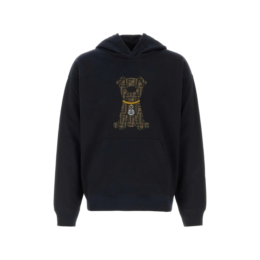 Fendi Blue Sweaters & Knitwear - Hoodies Men FENDI