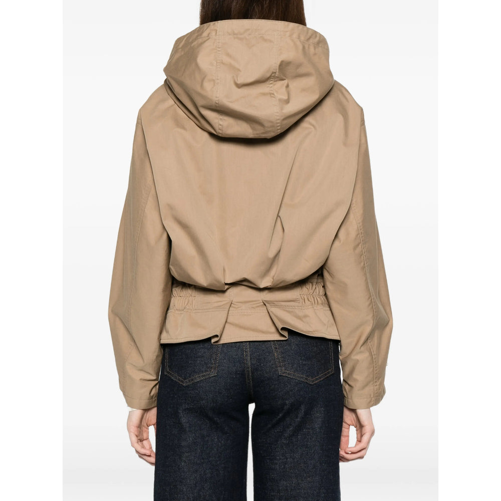Fendi Neutrals Jackets - Bomber Jackets Women FENDI