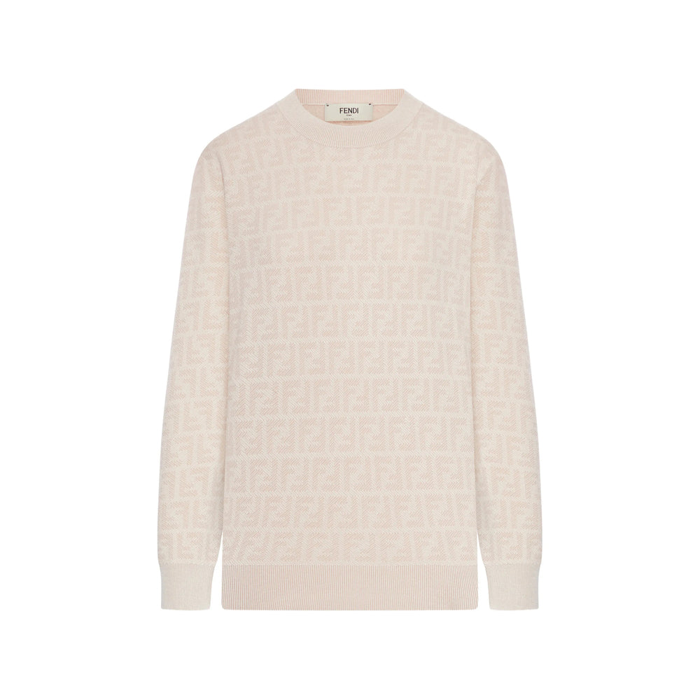 Fendi Neutrals Knitwear - Jumpers Women FENDI
