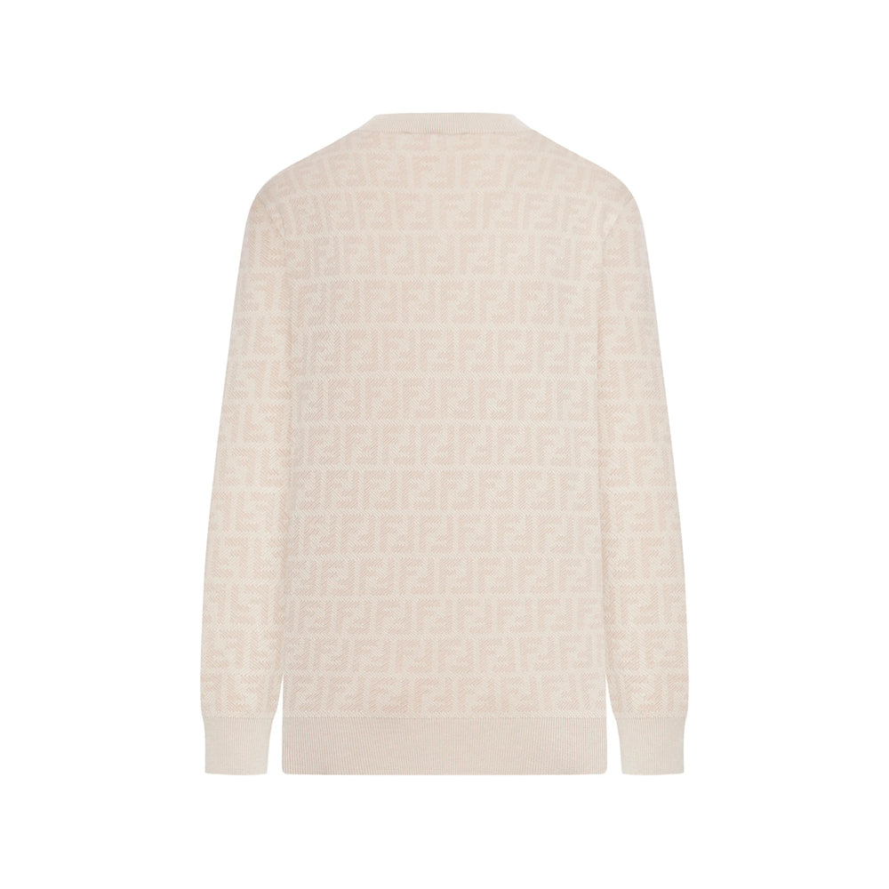 Fendi Neutrals Knitwear - Jumpers Women FENDI