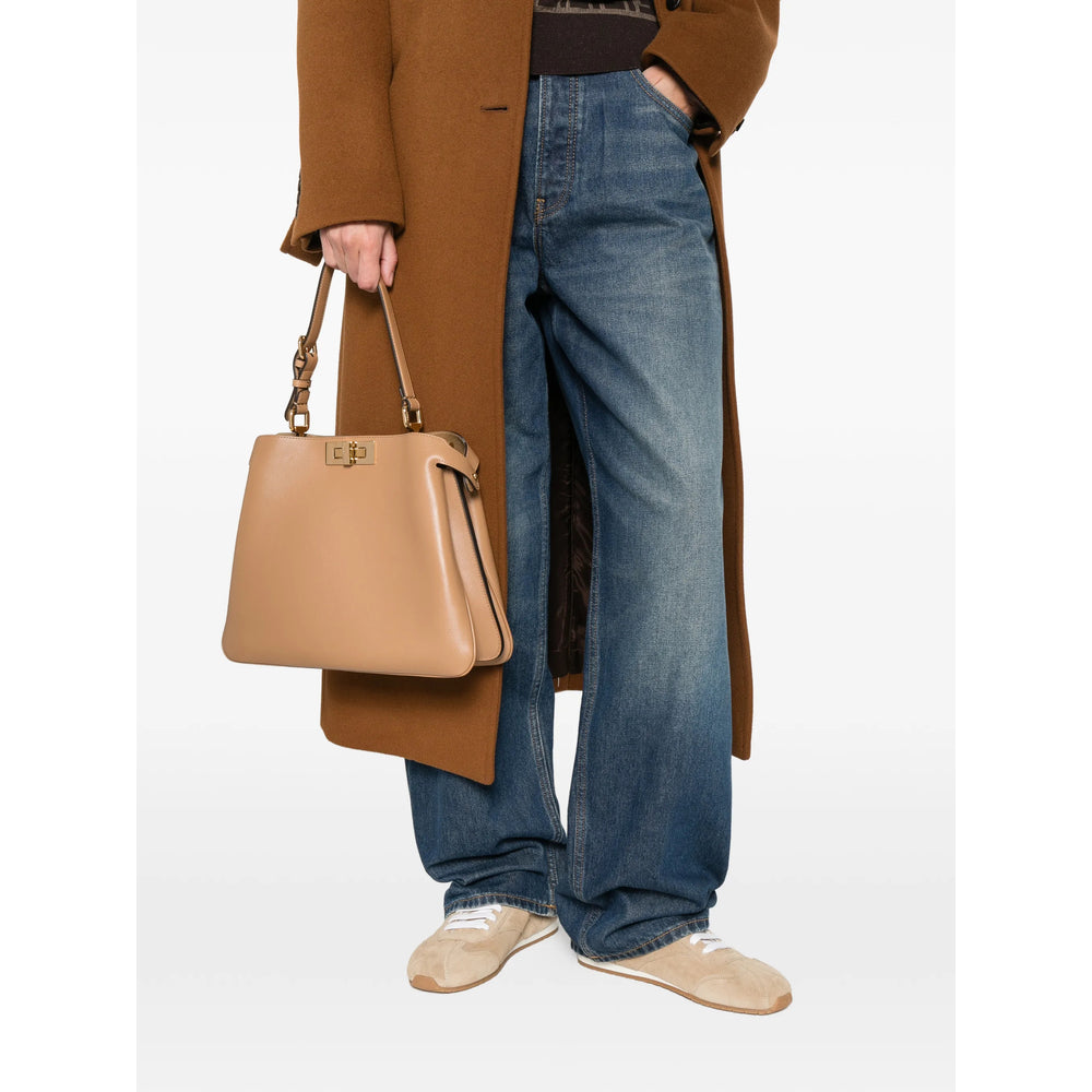 Fendi Brown Tote Bags Women FENDI