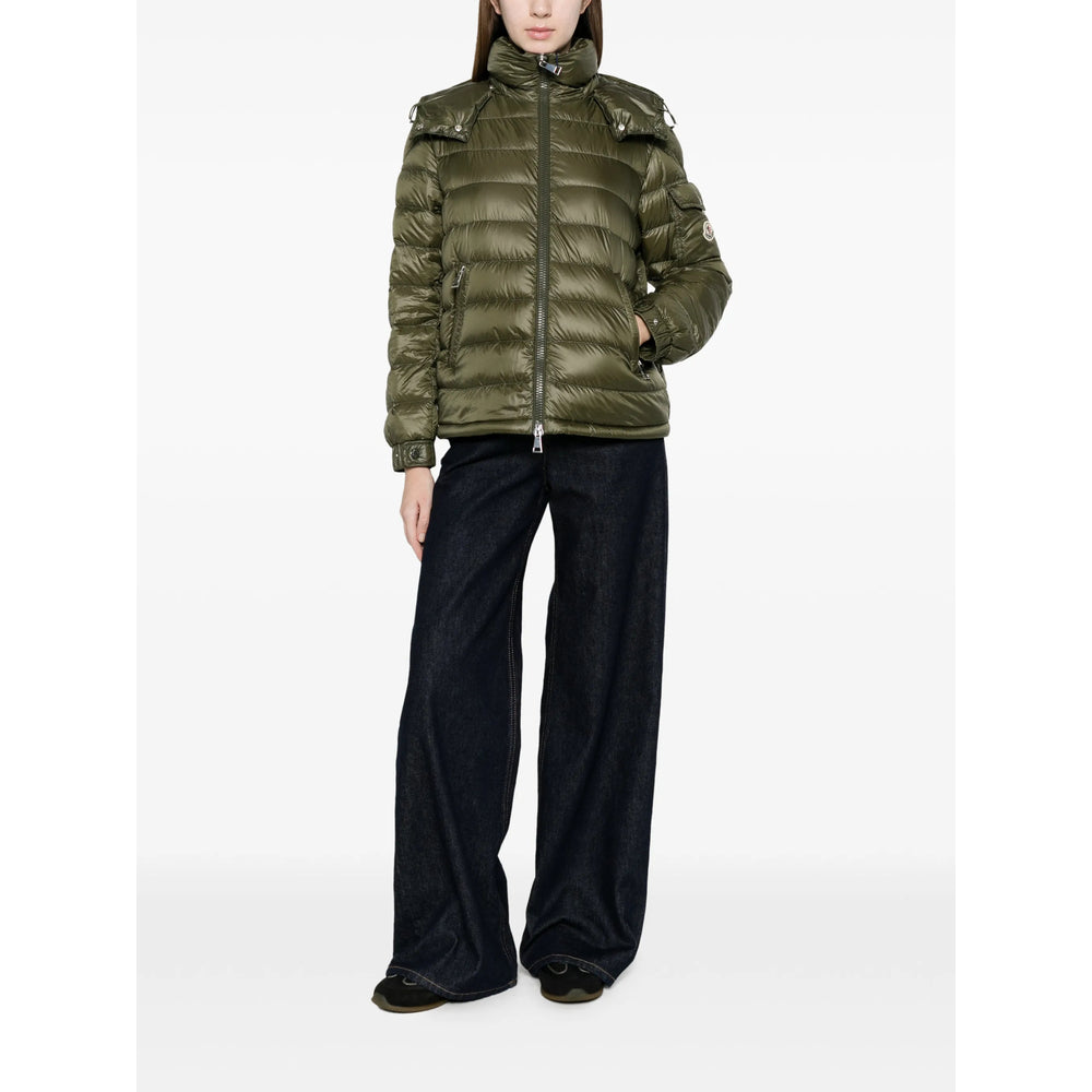 Moncler Green Jackets - Puffer Jackets Women MONCLER