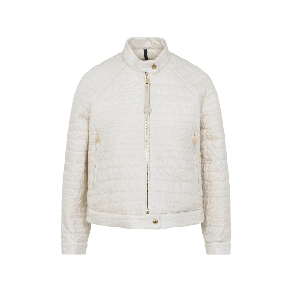 Moncler Neutrals Jackets - Puffer Jackets Women MONCLER