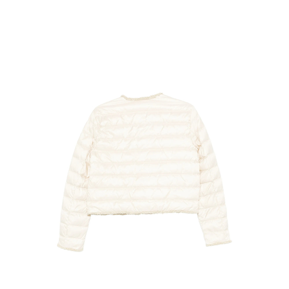 Moncler Neutrals Jackets - Puffer Jackets Women MONCLER
