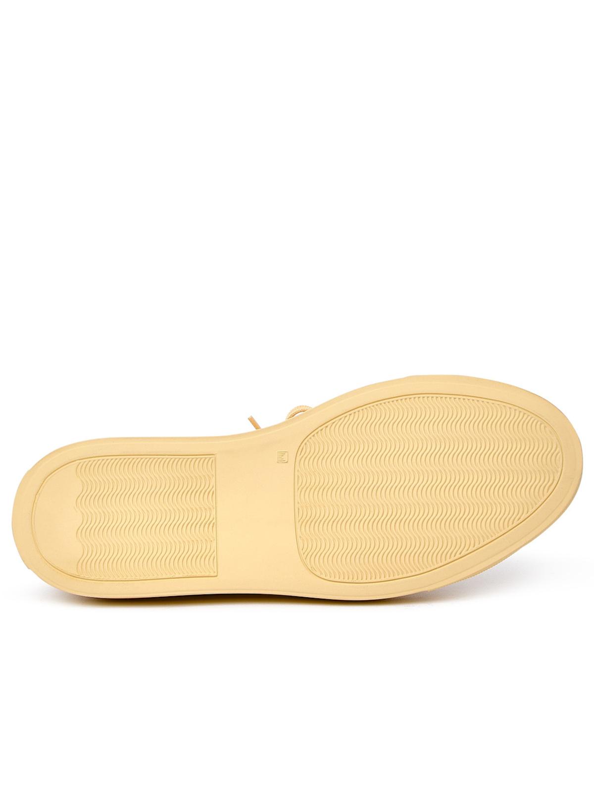 Common Projects Yellow Leather Achilles Sneakers Woman
