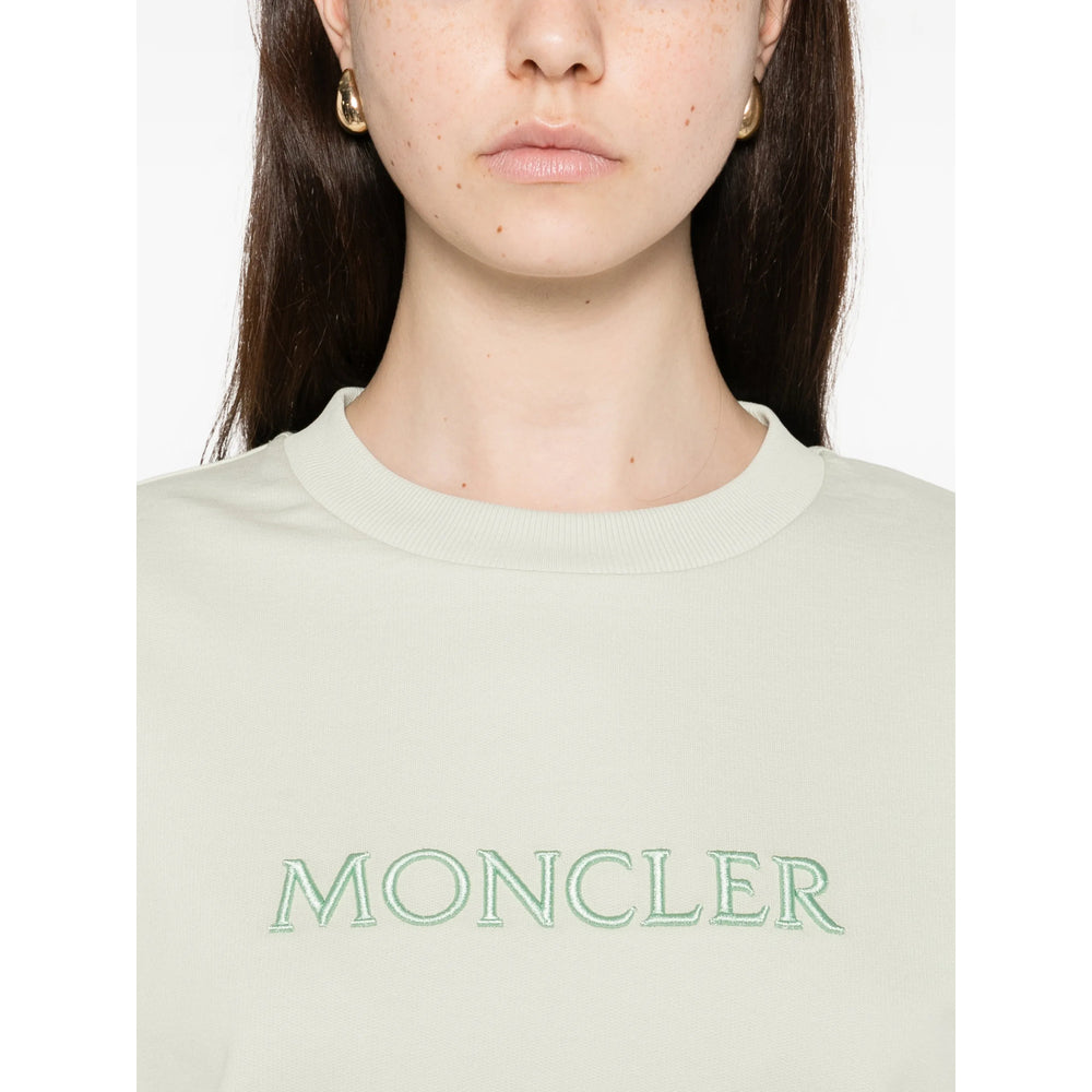Moncler Green Tops - Sweatshirts Women MONCLER