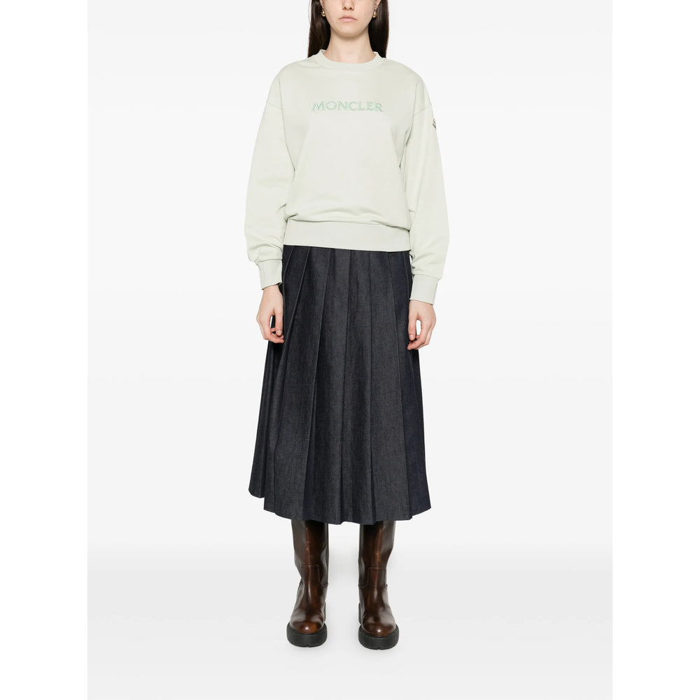 Moncler Green Tops - Sweatshirts Women MONCLER