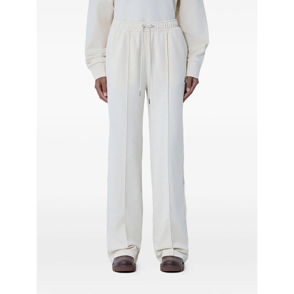 Moncler Neutrals Trousers - Straight Trousers Women MONCLER