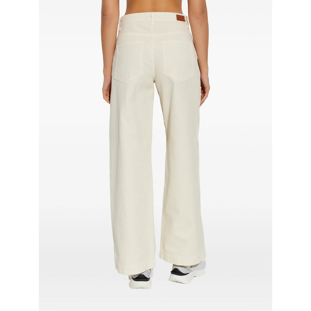 Moncler Neutrals Trousers - Palazzo Pants Women MONCLER
