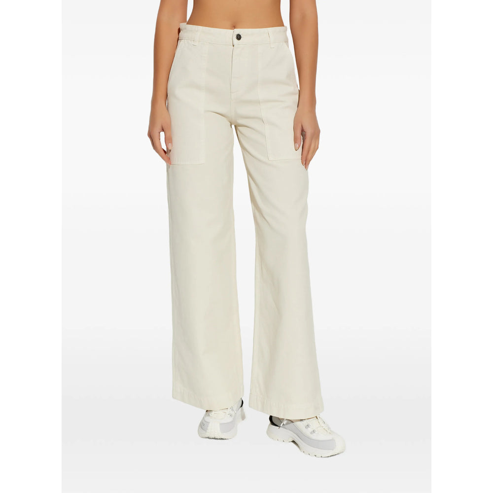Moncler Neutrals Trousers - Palazzo Pants Women MONCLER