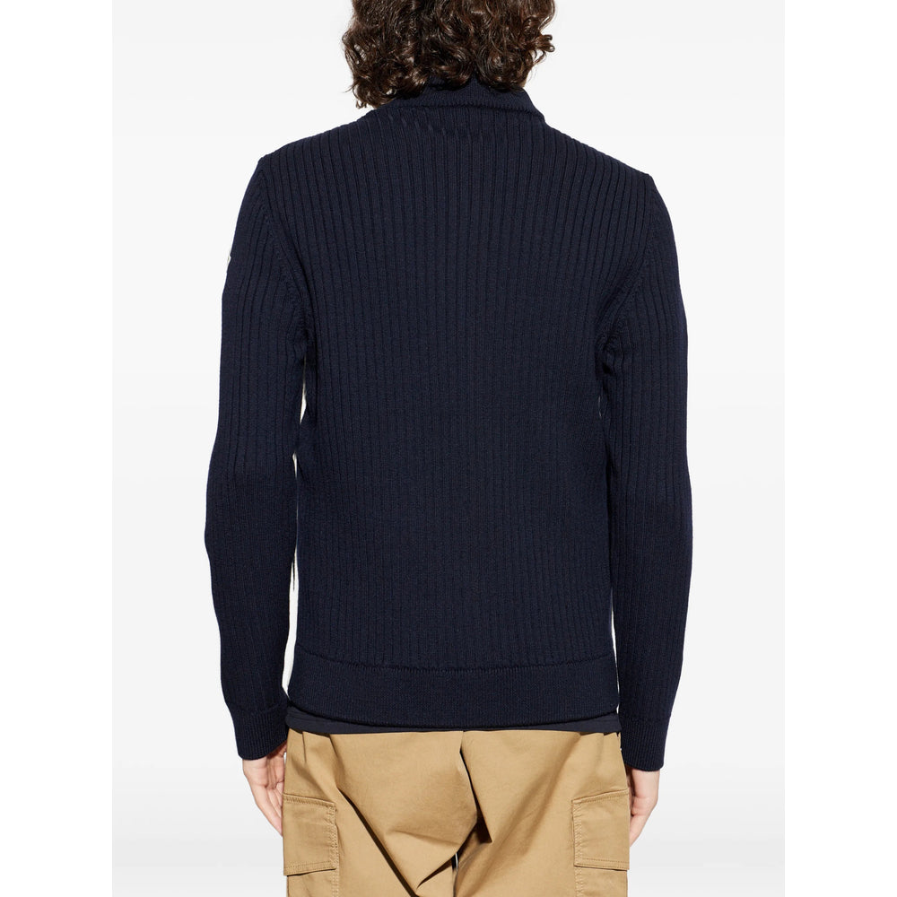 Moncler Blue Sweaters & Knitwear - Cardigans Men MONCLER