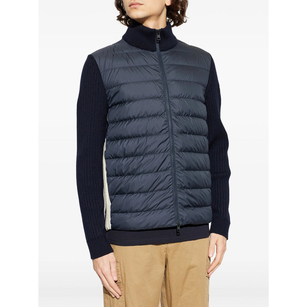 Moncler Blue Sweaters & Knitwear - Cardigans Men MONCLER