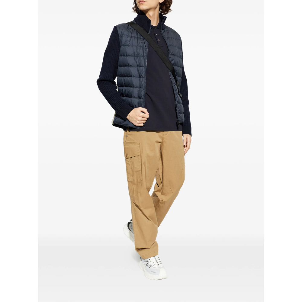 Moncler Blue Sweaters & Knitwear - Cardigans Men MONCLER