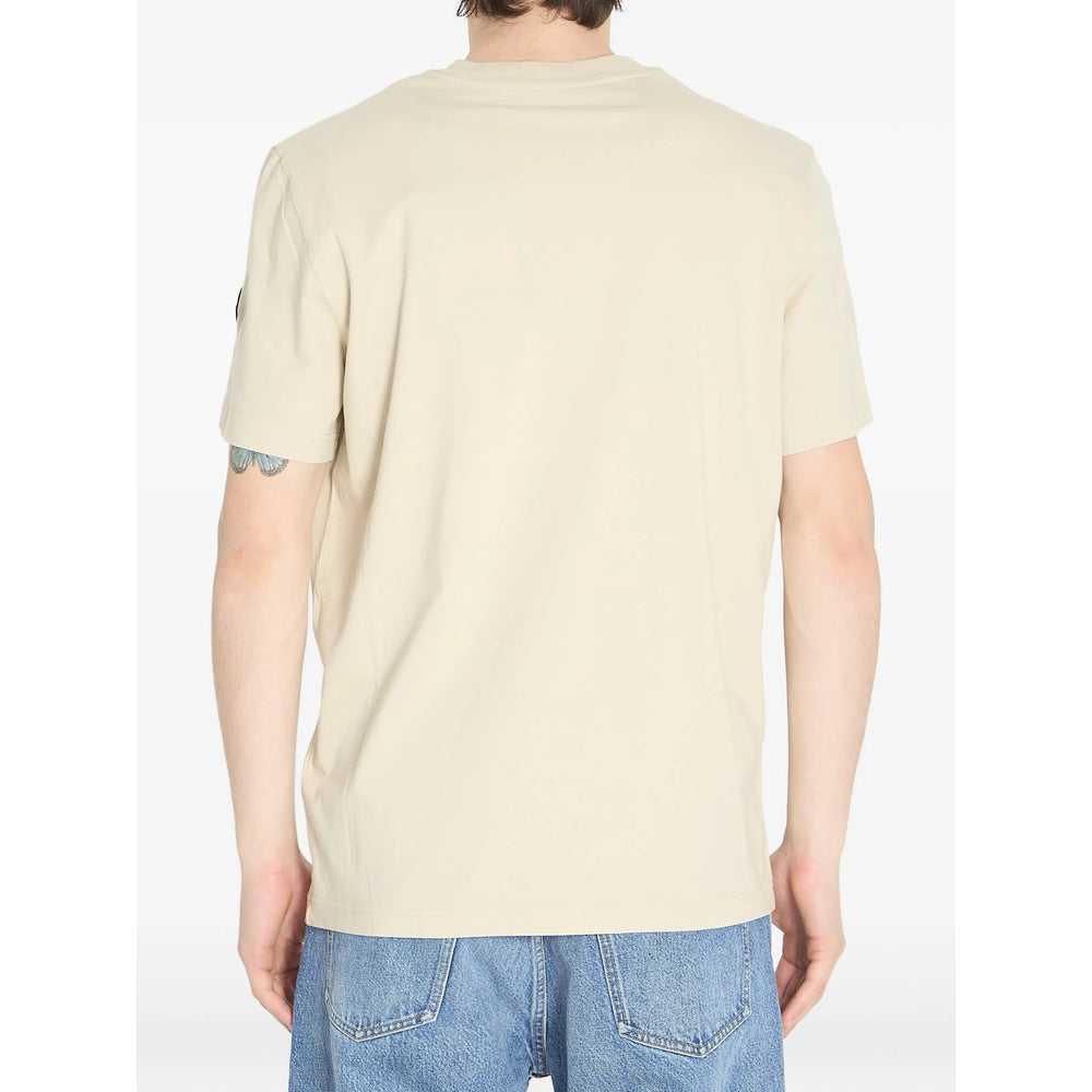 Moncler Neutrals T-Shirts & Vests - T-Shirts Men MONCLER