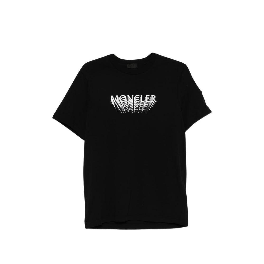 Moncler Black T-Shirts & Vests - T-Shirts Men MONCLER