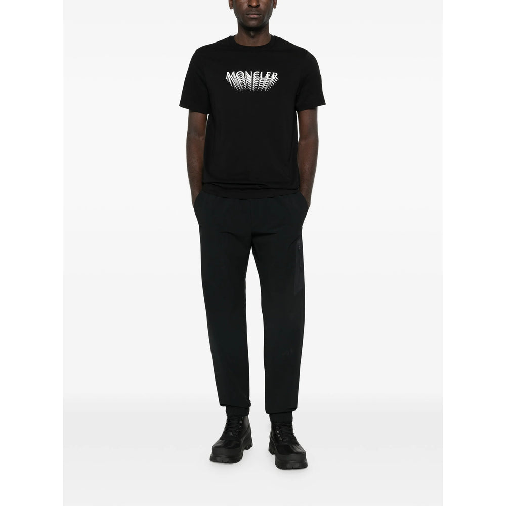 Moncler Black T-Shirts & Vests - T-Shirts Men MONCLER