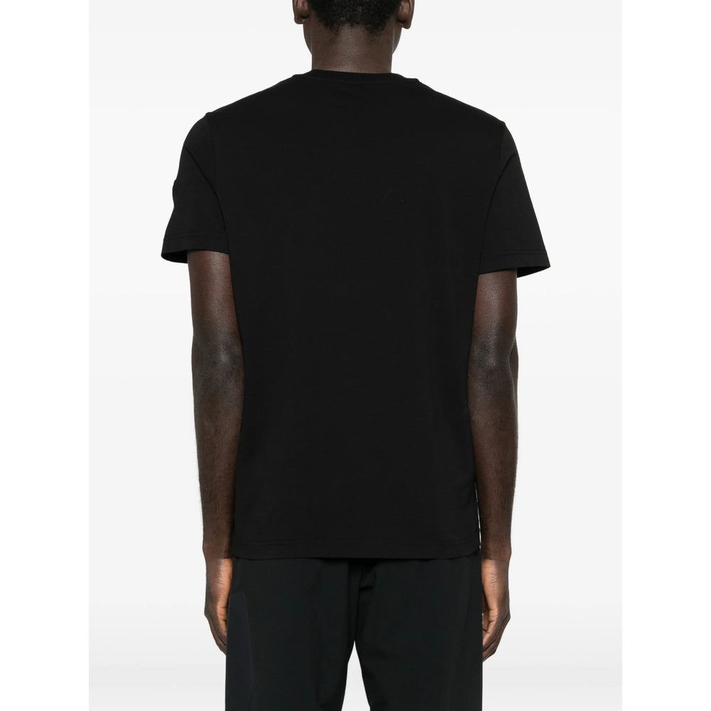 Moncler Black T-Shirts & Vests - T-Shirts Men MONCLER
