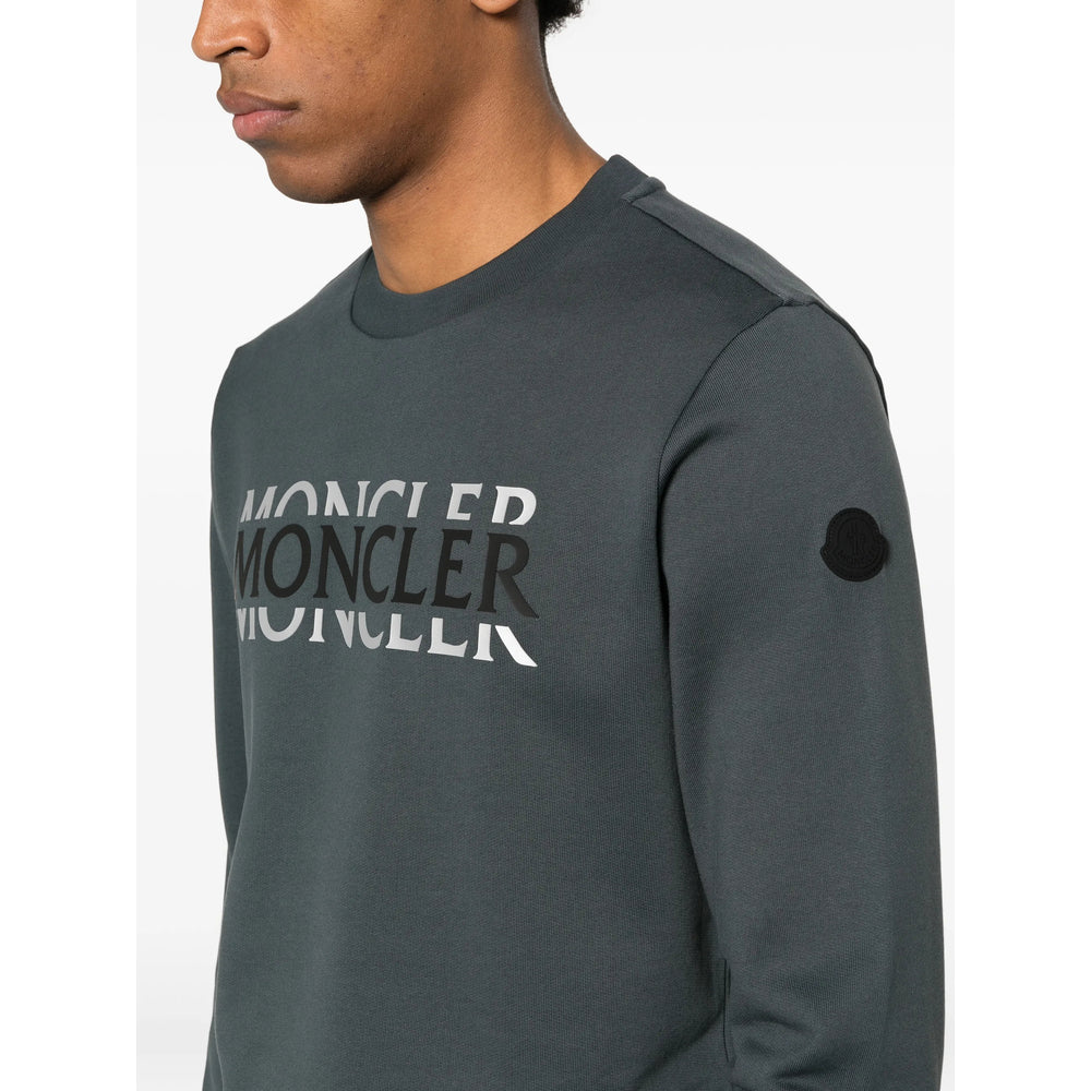 Moncler Grey Sweaters & Knitwear - Sweatshirts Men MONCLER