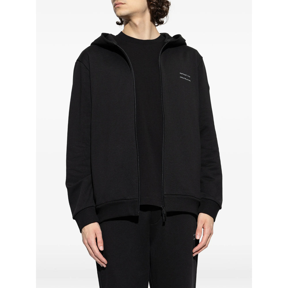 Moncler Black Sweaters & Knitwear - Hoodies Men MONCLER
