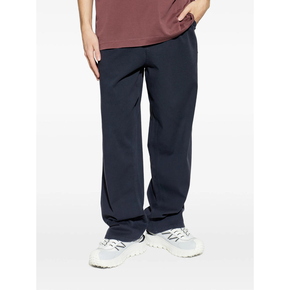 Moncler Blue Trousers - Regular & Straight-Leg Trousers Men MONCLER