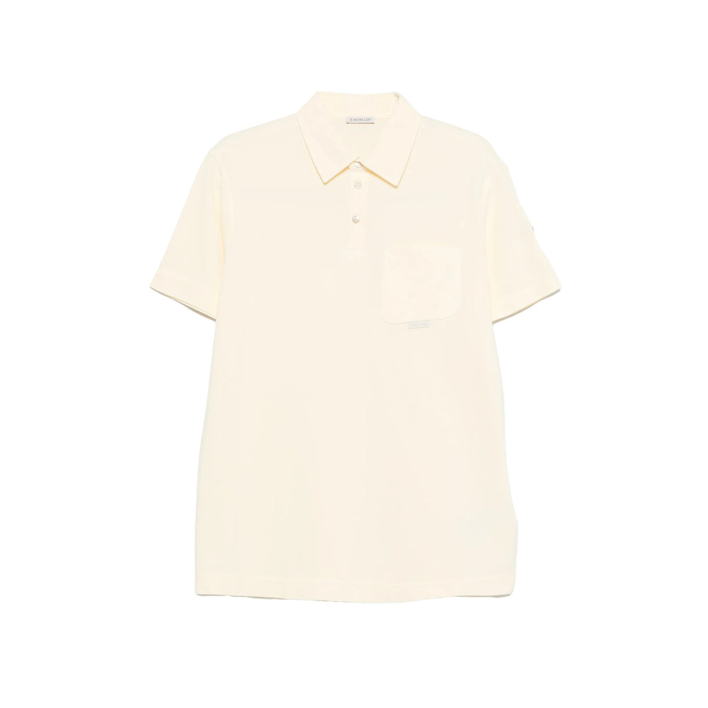 Moncler Yellow Polo Shirts Men MONCLER